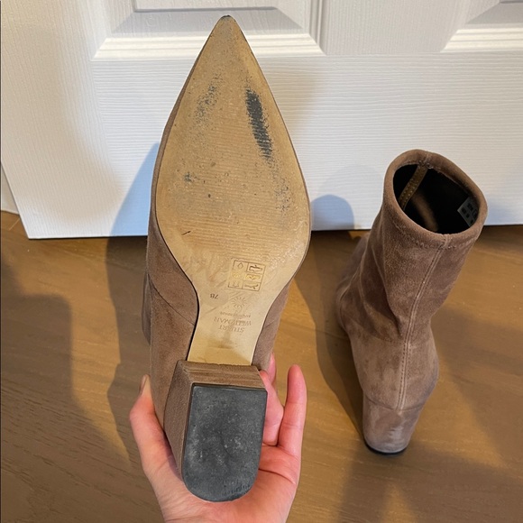 Like new ✨ STUART WEITZMAN Avenue 75 block sock boot - Picture 6 of 11